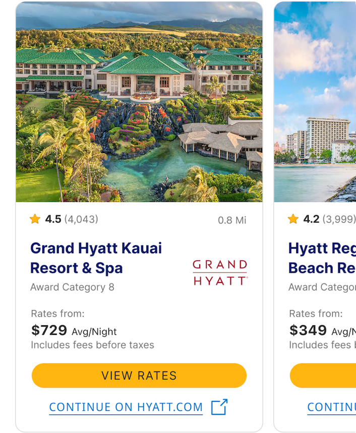 @Hyatt I'm looking for hotels in Hawaii for a family getaway in May