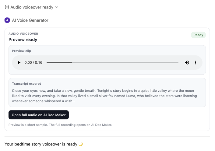 AI Voice Generator screenshot 1