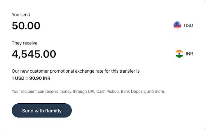 Remitly screenshot 3