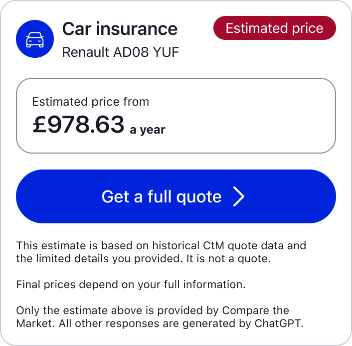 Compare the Market screenshot 1