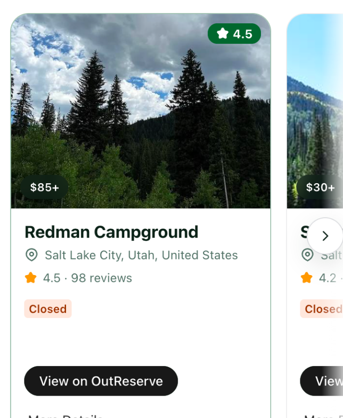 OutReserve screenshot 1