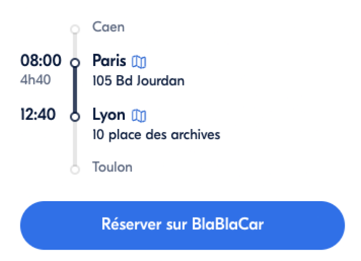 BlaBlaCar screenshot 2