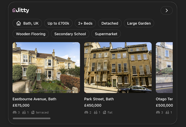 Jitty Property Search screenshot 1