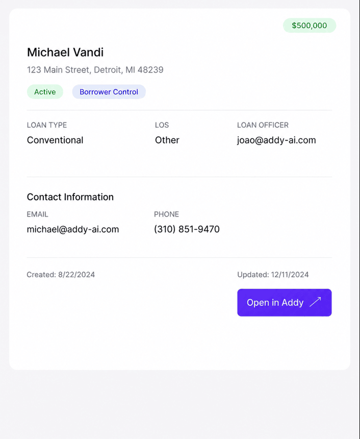 Addy AI screenshot 2