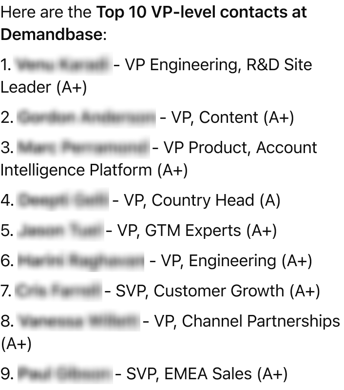 Demandbase screenshot 1