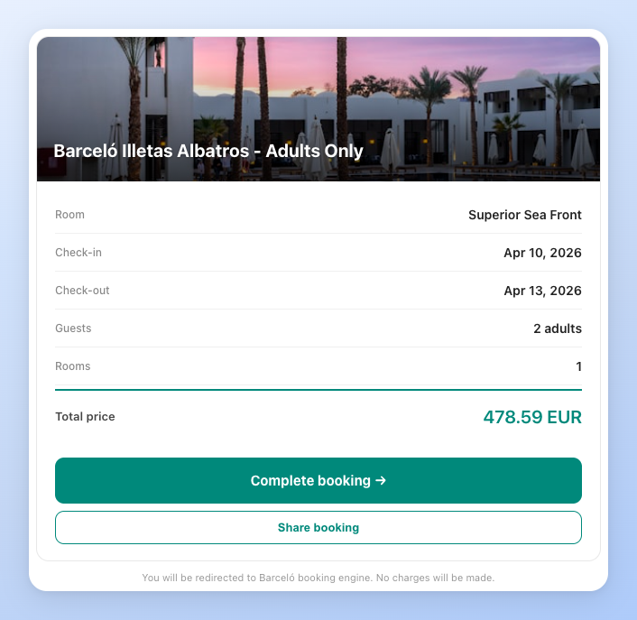 Barceló Hotel Group screenshot 1