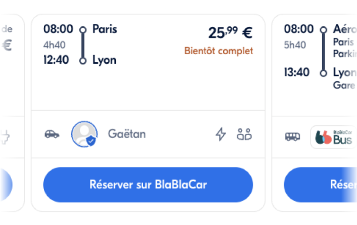 BlaBlaCar screenshot 1