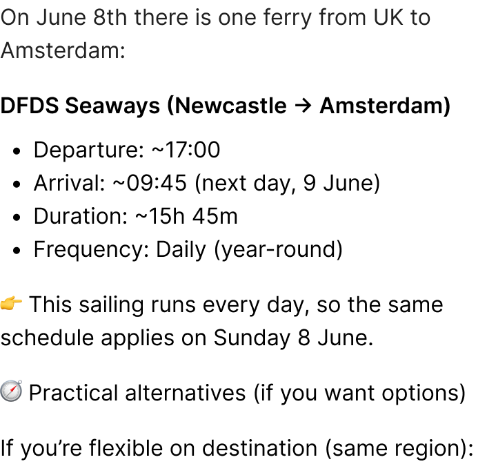 Direct Ferries screenshot 2