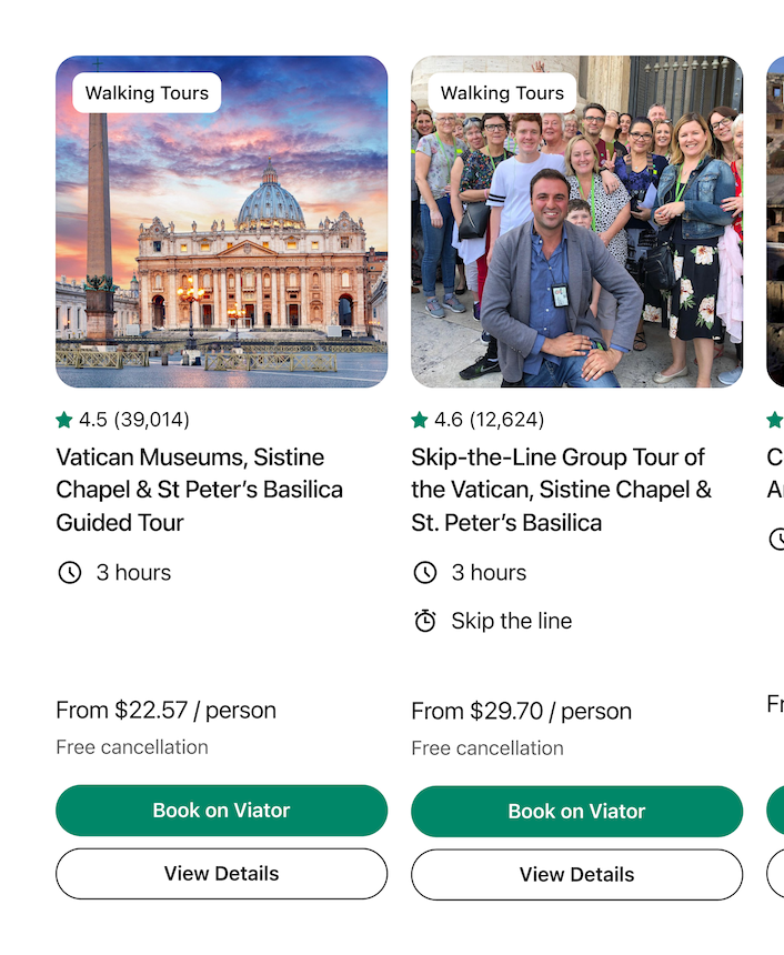 What can I do in the Vatican tomorrow?